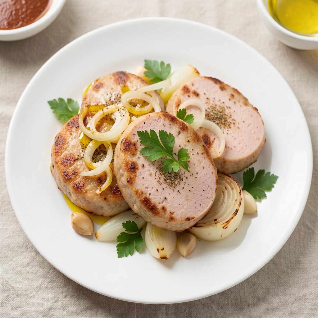 Kotlety z białej kiełbasy wersja 2