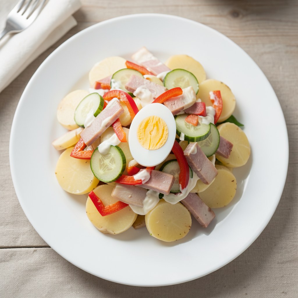 Sałatka z ziemniakami