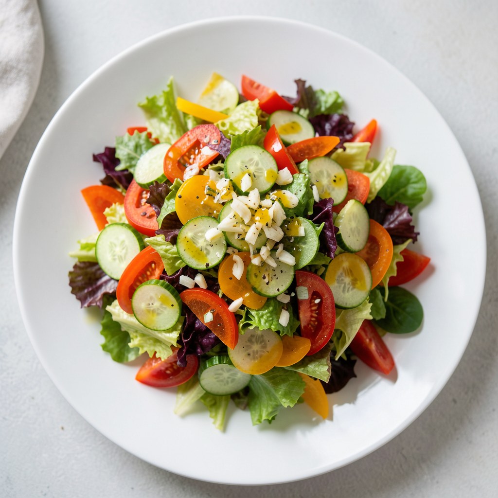Sałata na kolorowo