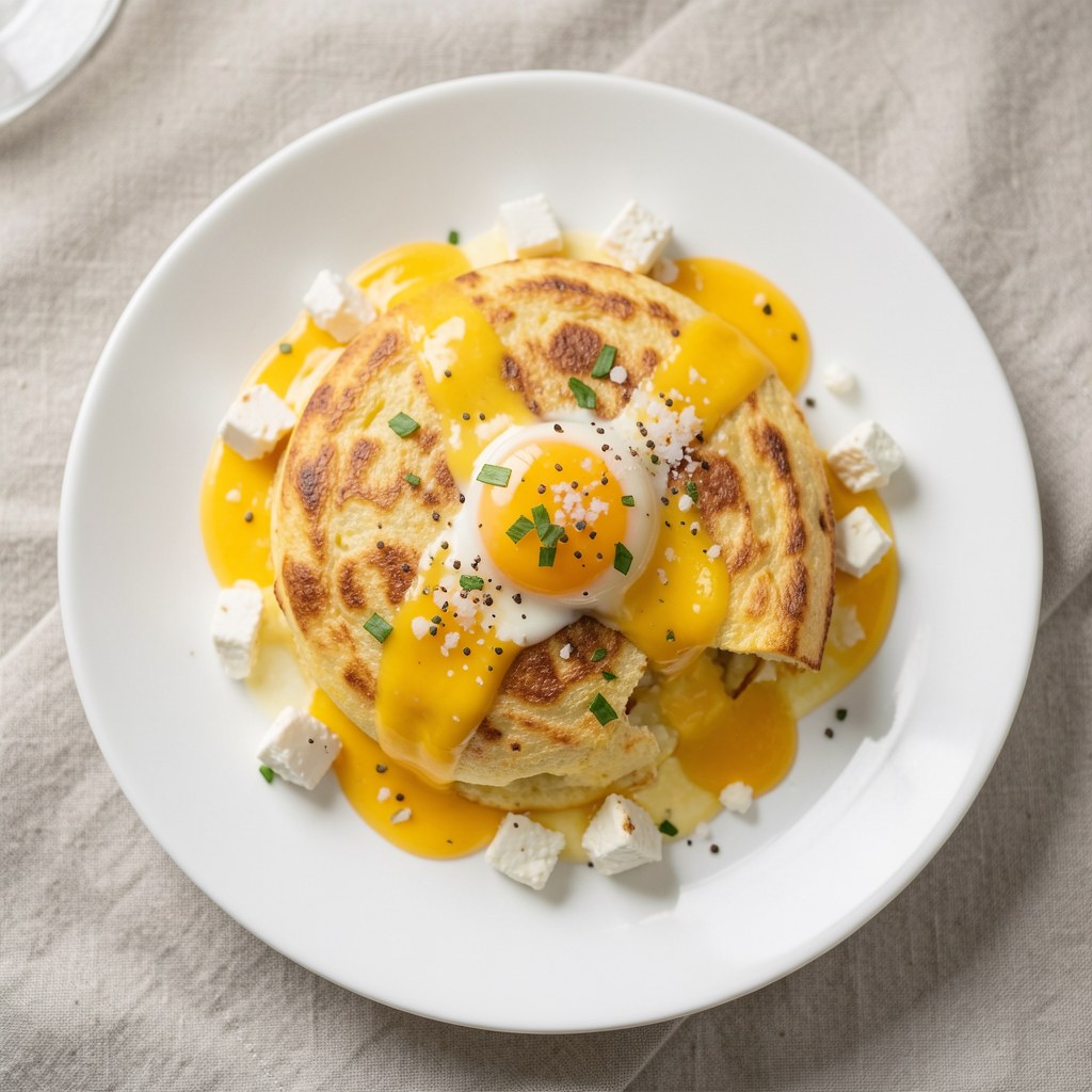 JAJECZNICA Z SEREM FETA