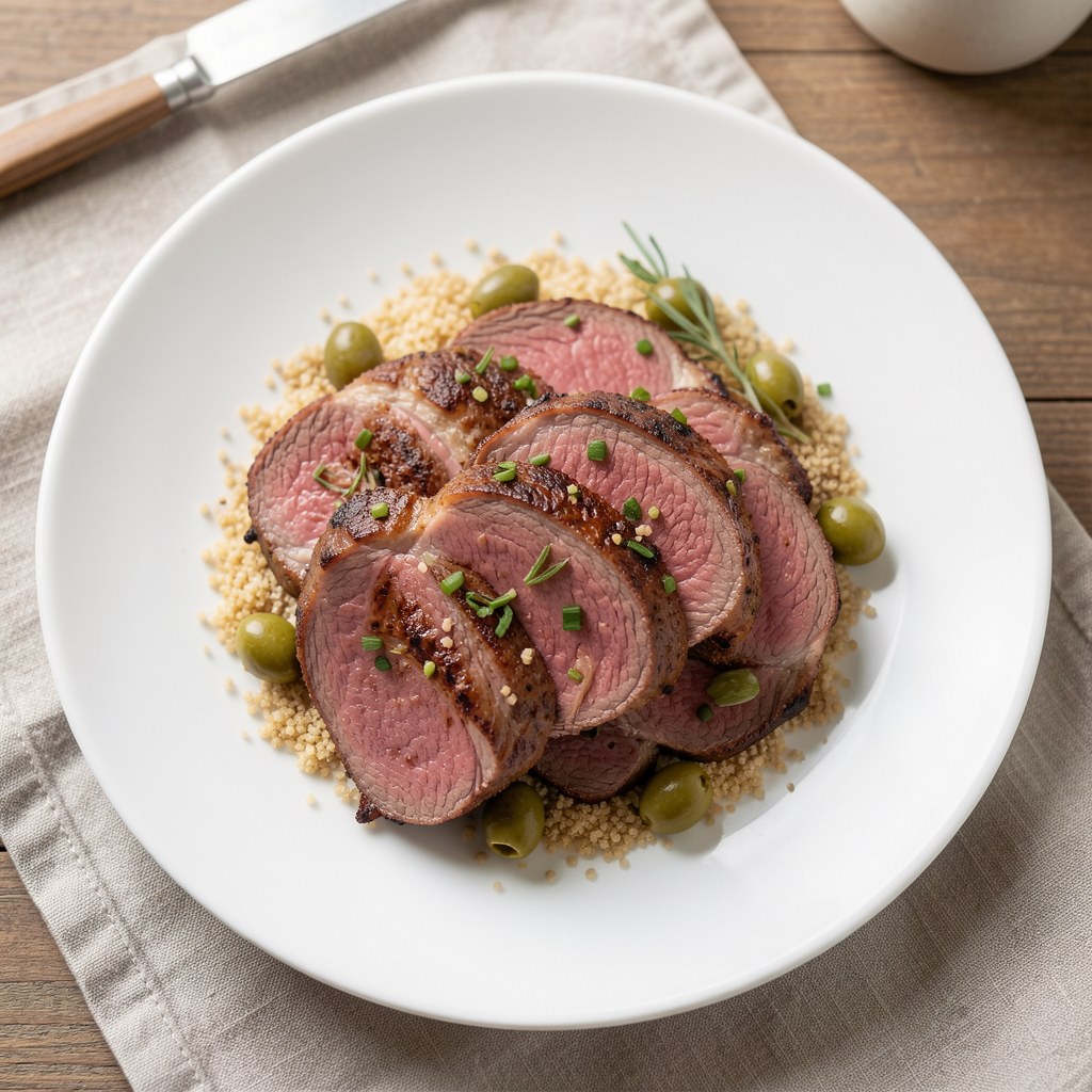 Polędwica wołowa z patelni