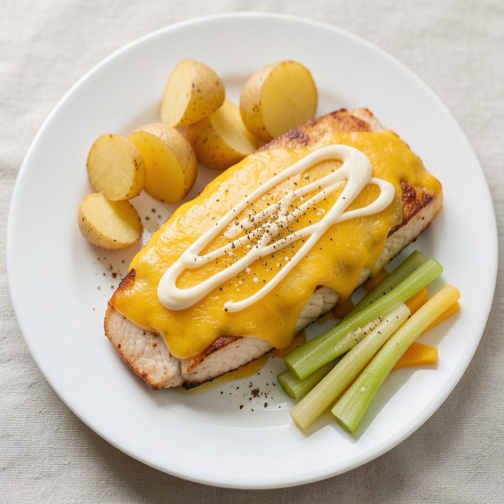 Ryba zapiekana z serem