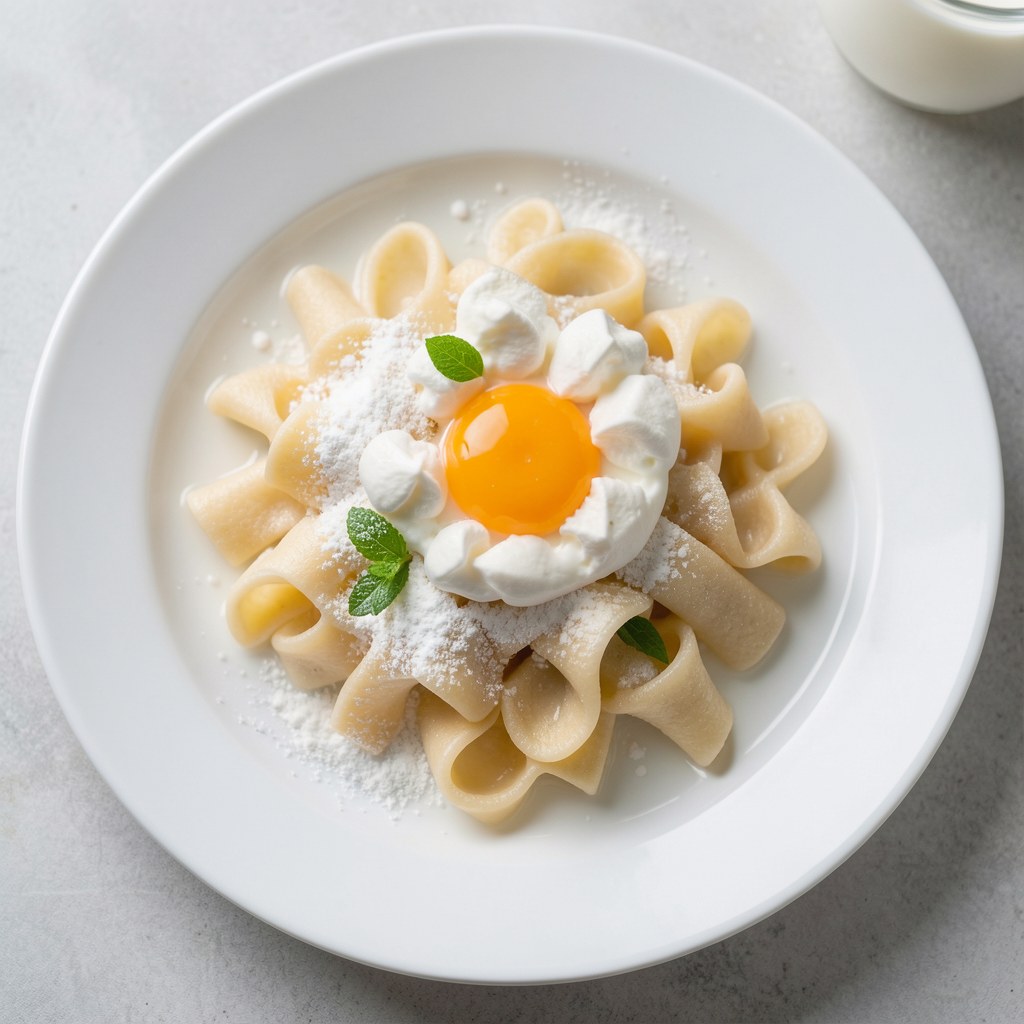 Kluski kładzione na wodę