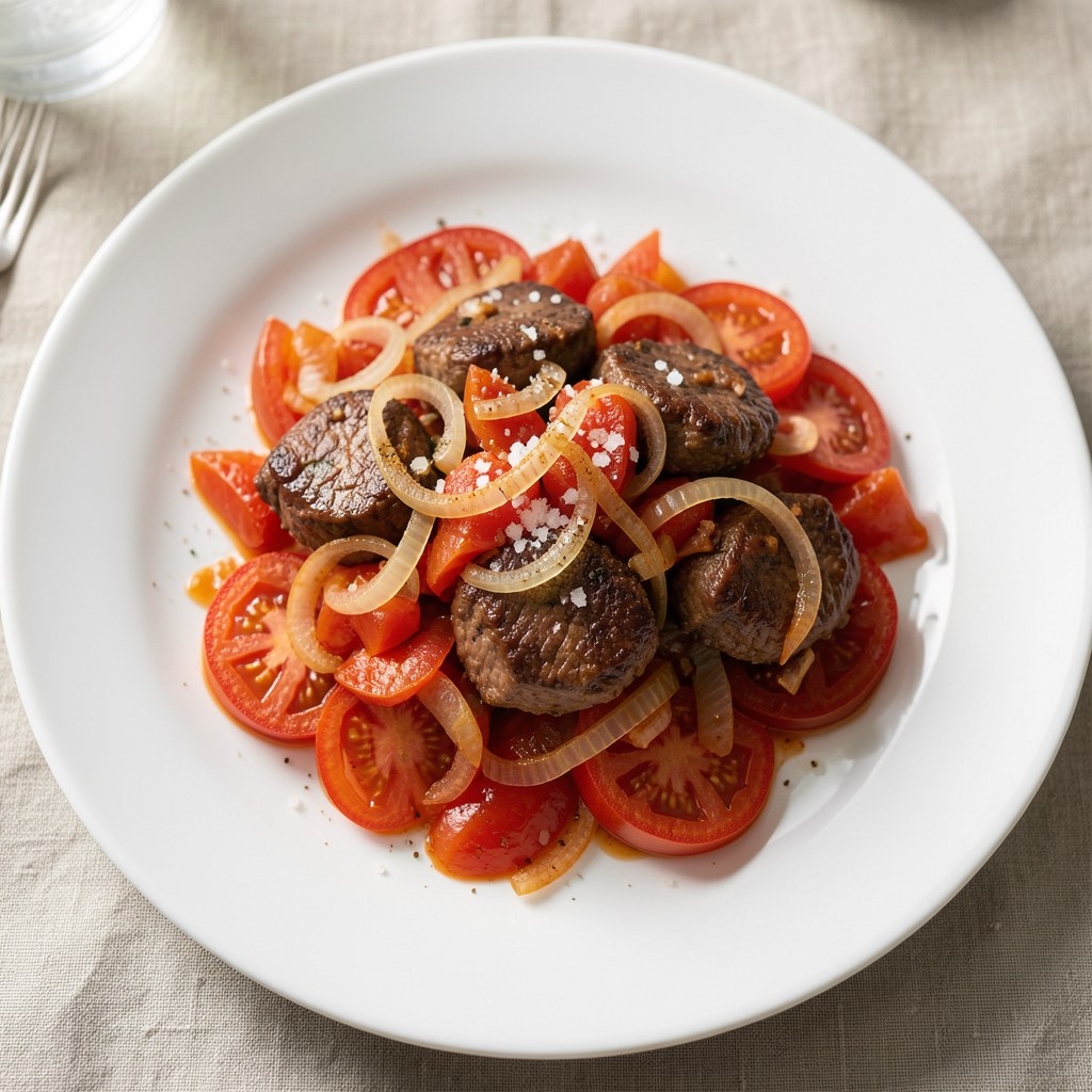 Wątróbka w pomidorach