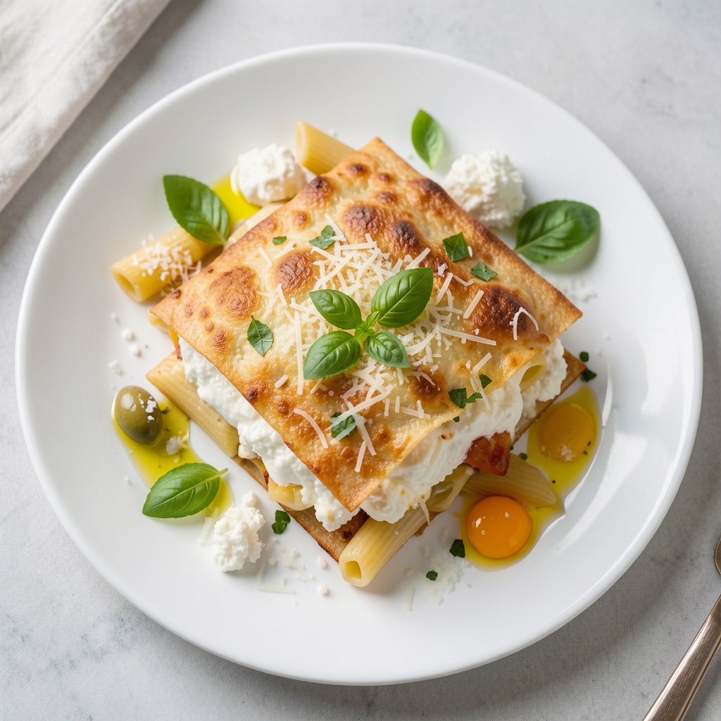 Zapiekanka z 3 serami