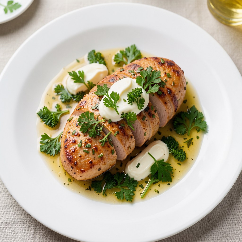 Pieczony filet z kurczaka w ziołach