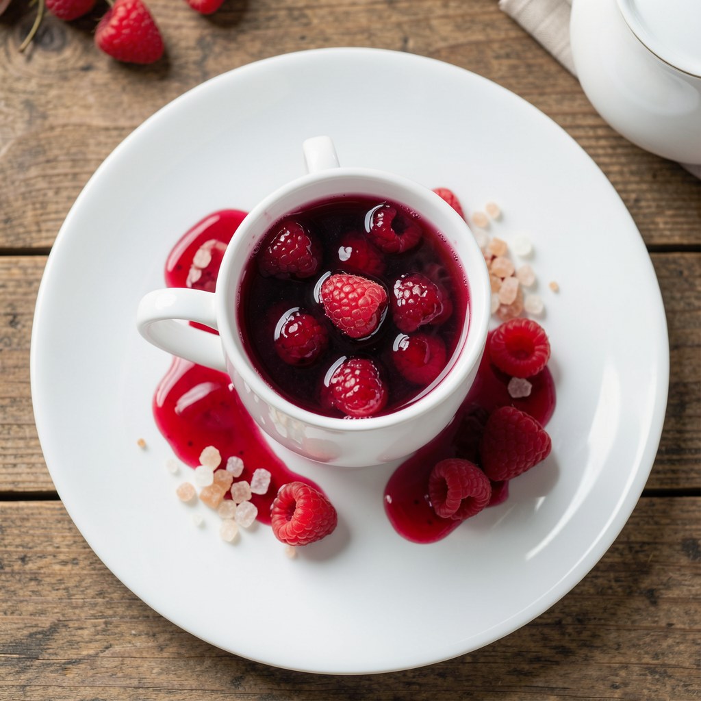 Herbatka malinowa rozgrzewająca