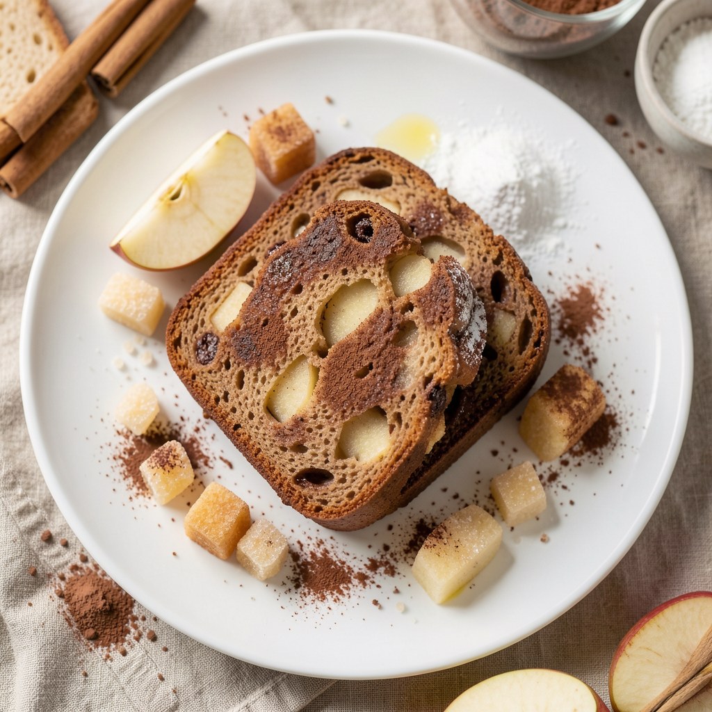 Piernik z jabłkami