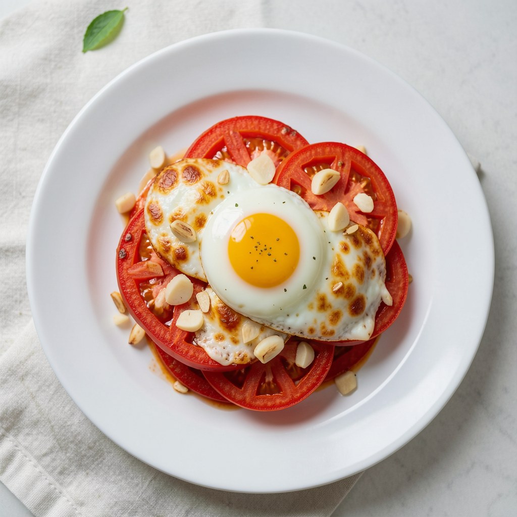 Jaja z pomidorami