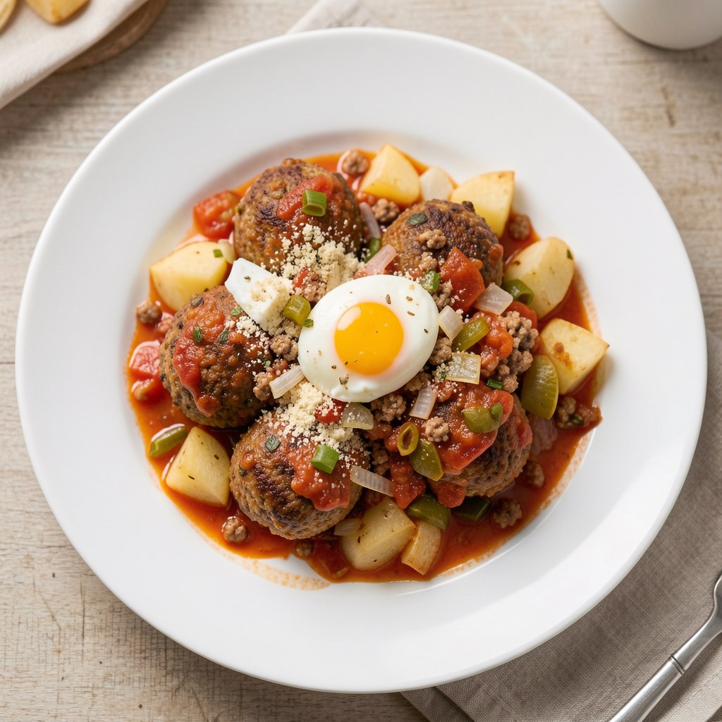 Klopsiki w sosie greckim