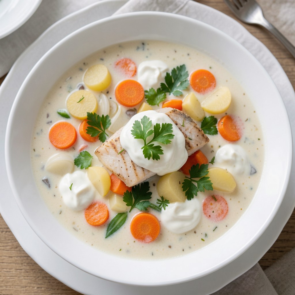 Zupka rybna po norwesku