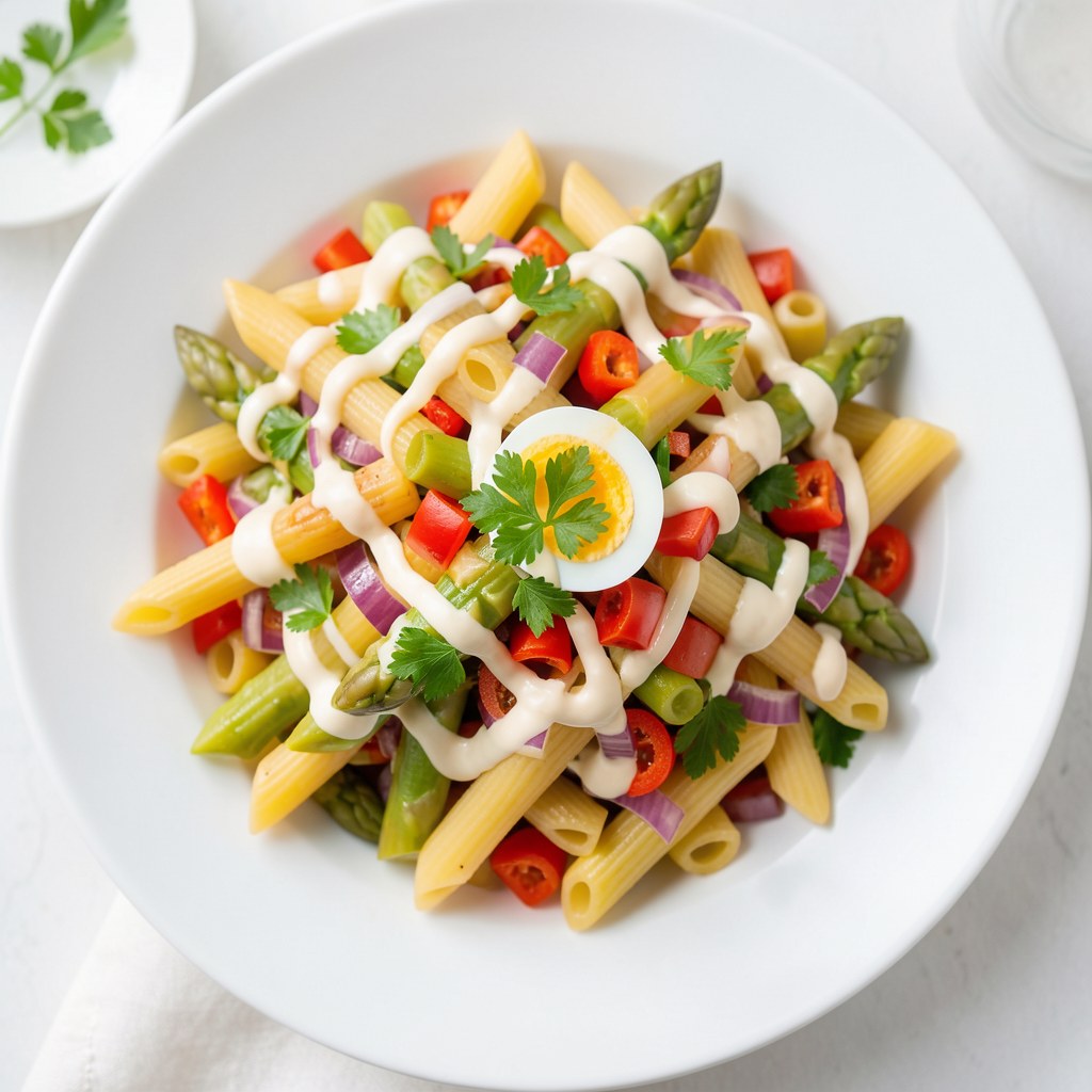 Sałatka ze szparagami