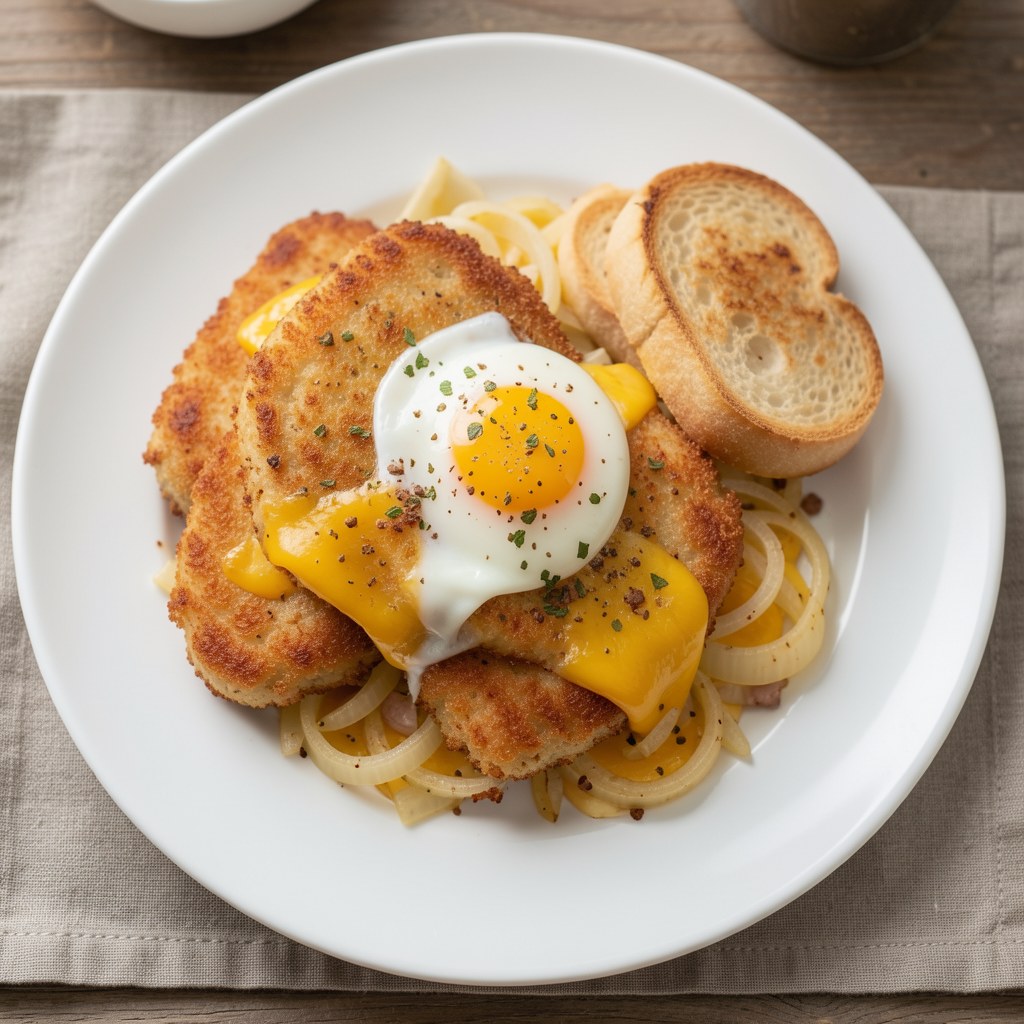 Schabowe z serem żółtym