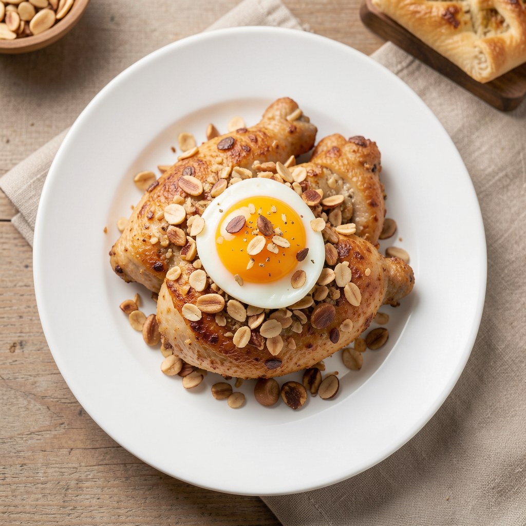 Udko w panierce orzechowej