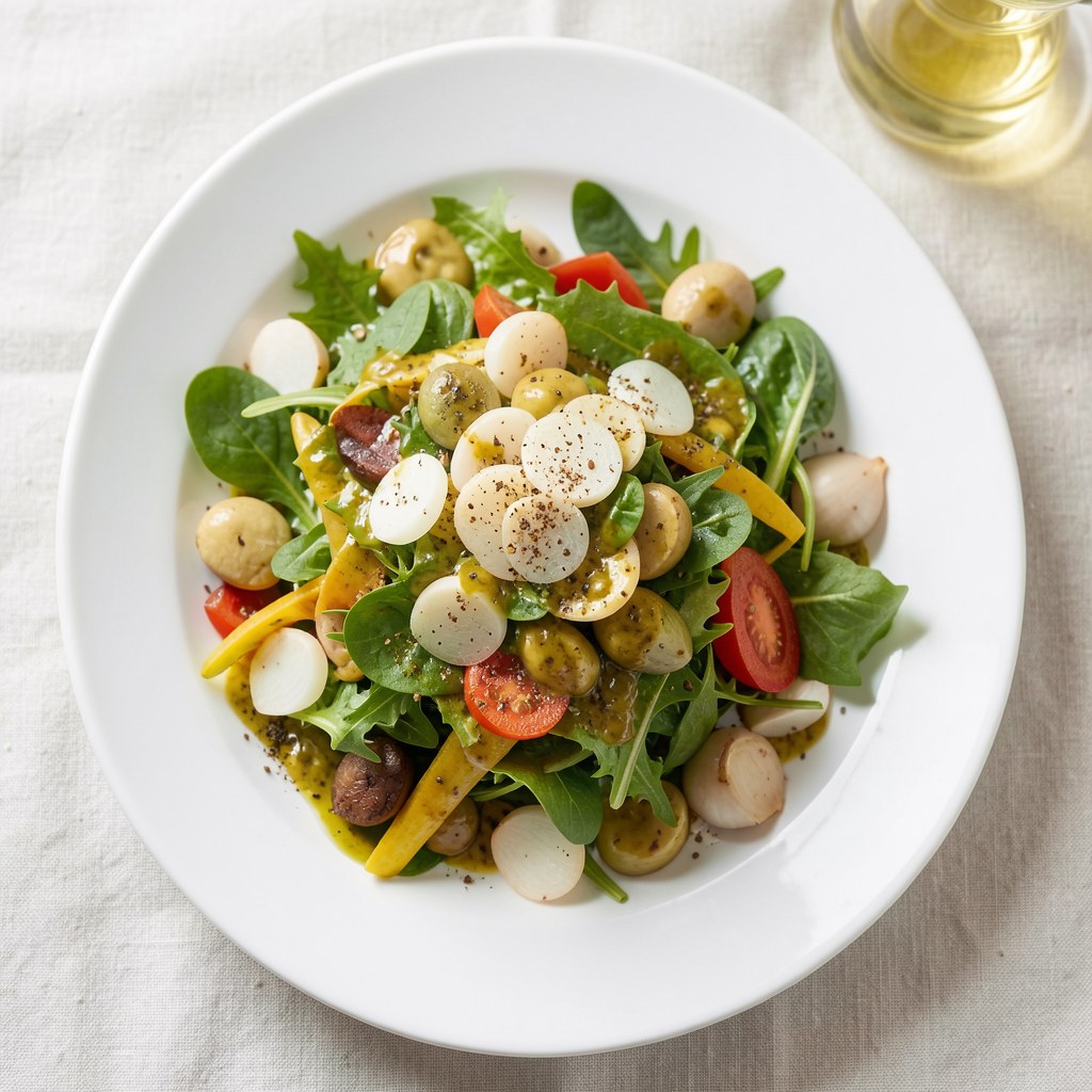 Winegret z czosnkiem