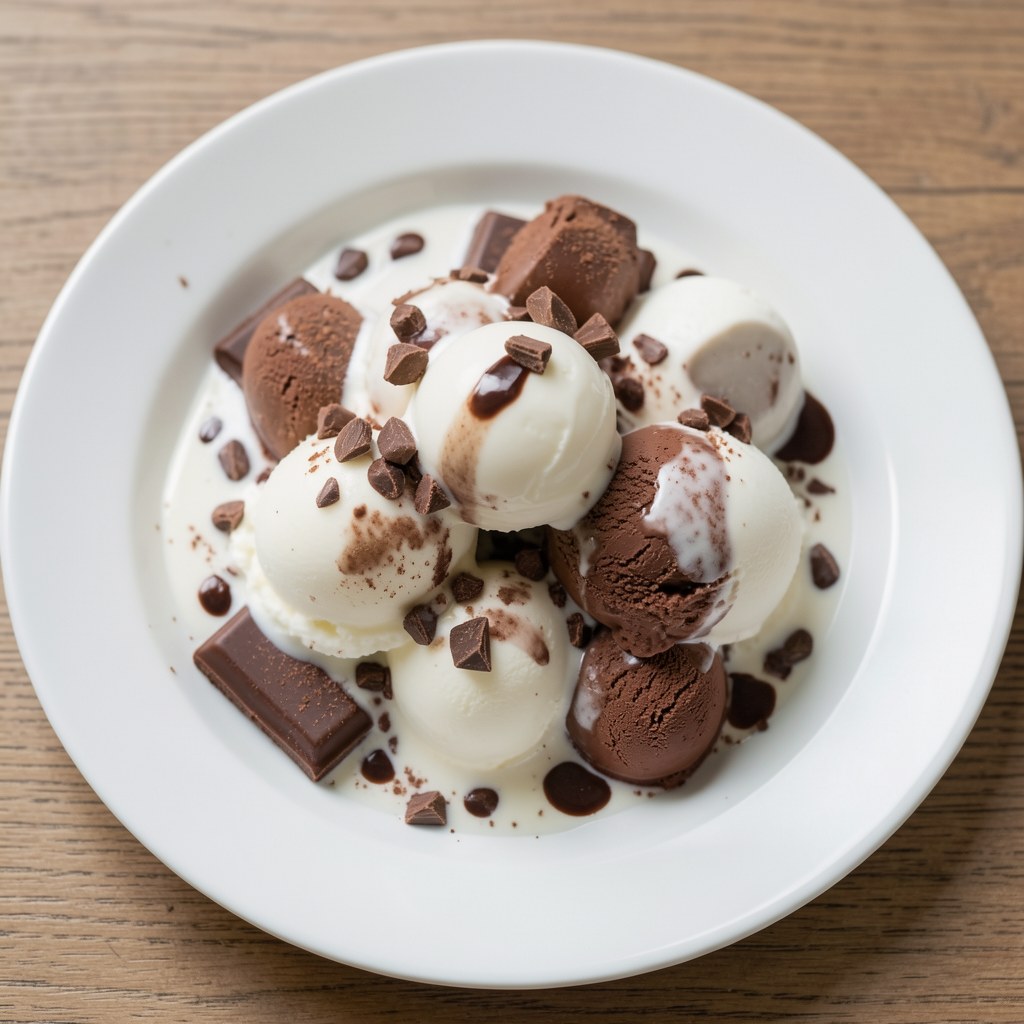 czekolada na bardzo zimno