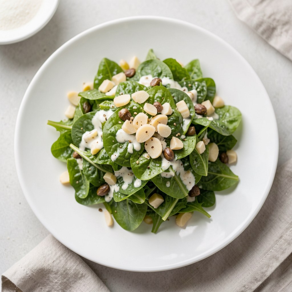 Sałata z sosem vinegrette