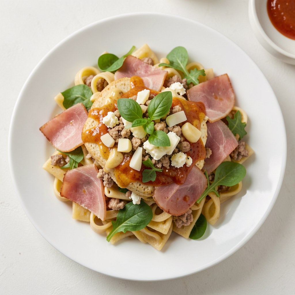 Pasta kanapkowa z szynki