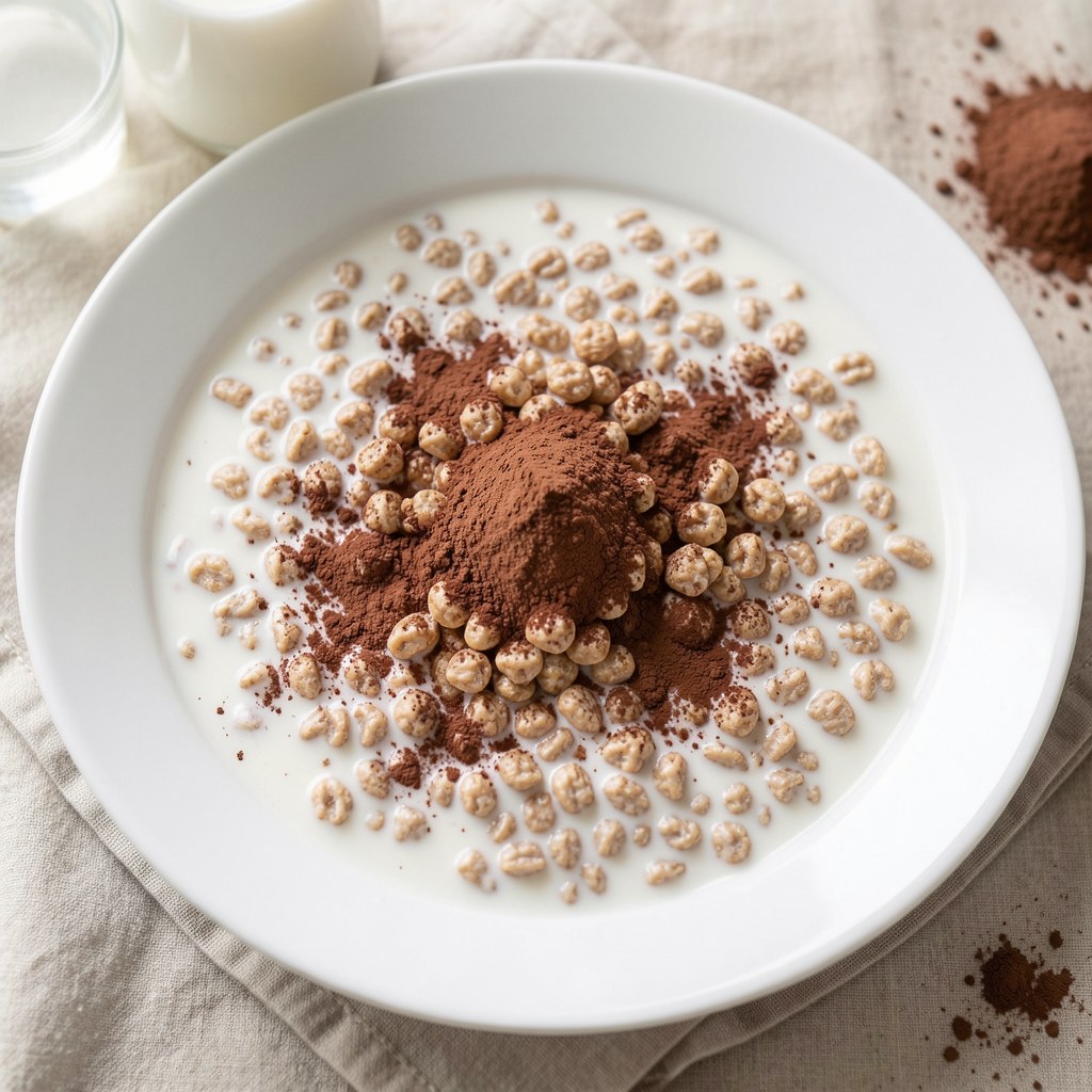 Kaszka brązowa na mleku