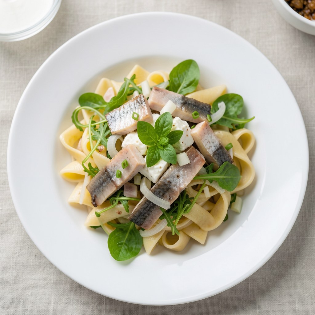 Twaróżek ze śledźiami