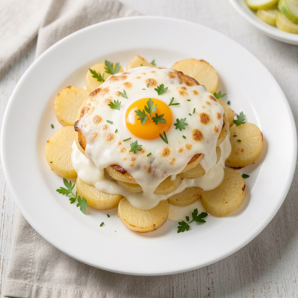 Ziemniaki zapiekane z jajkami