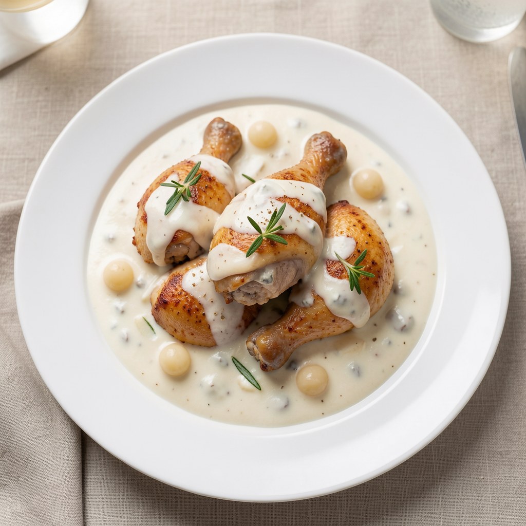 Kurczak w śmietanie