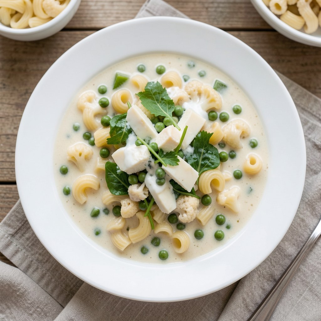 Zupa jarzynowa z serem