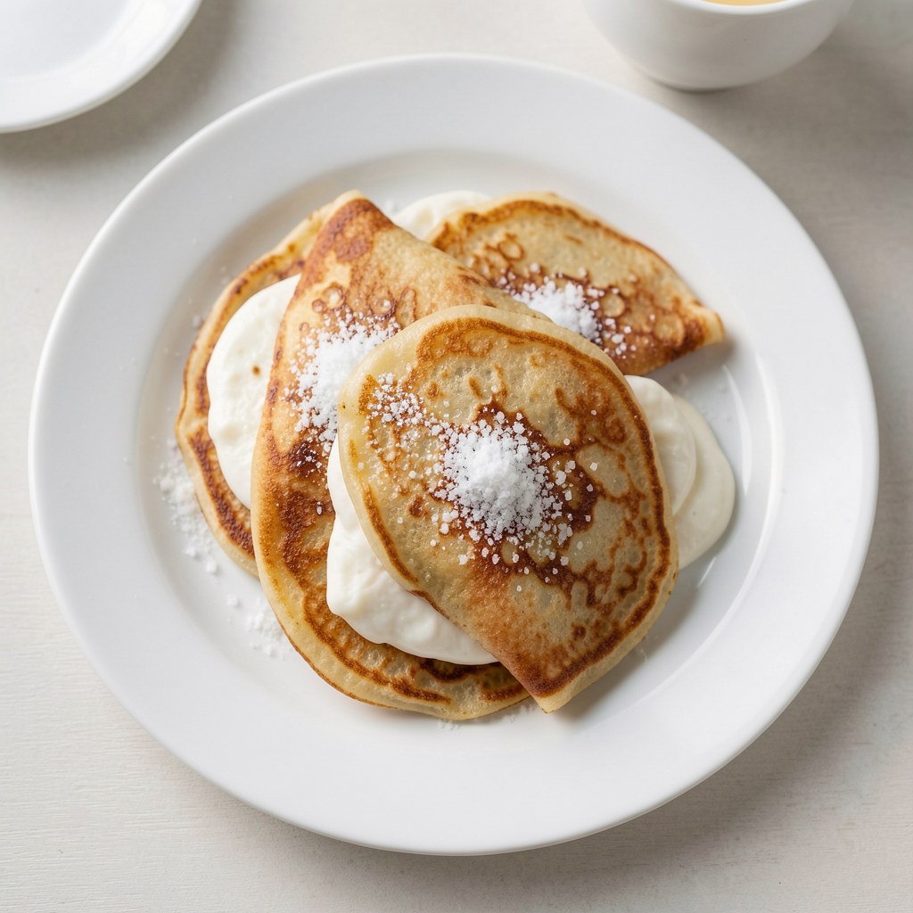 Naleśnik z serem białym