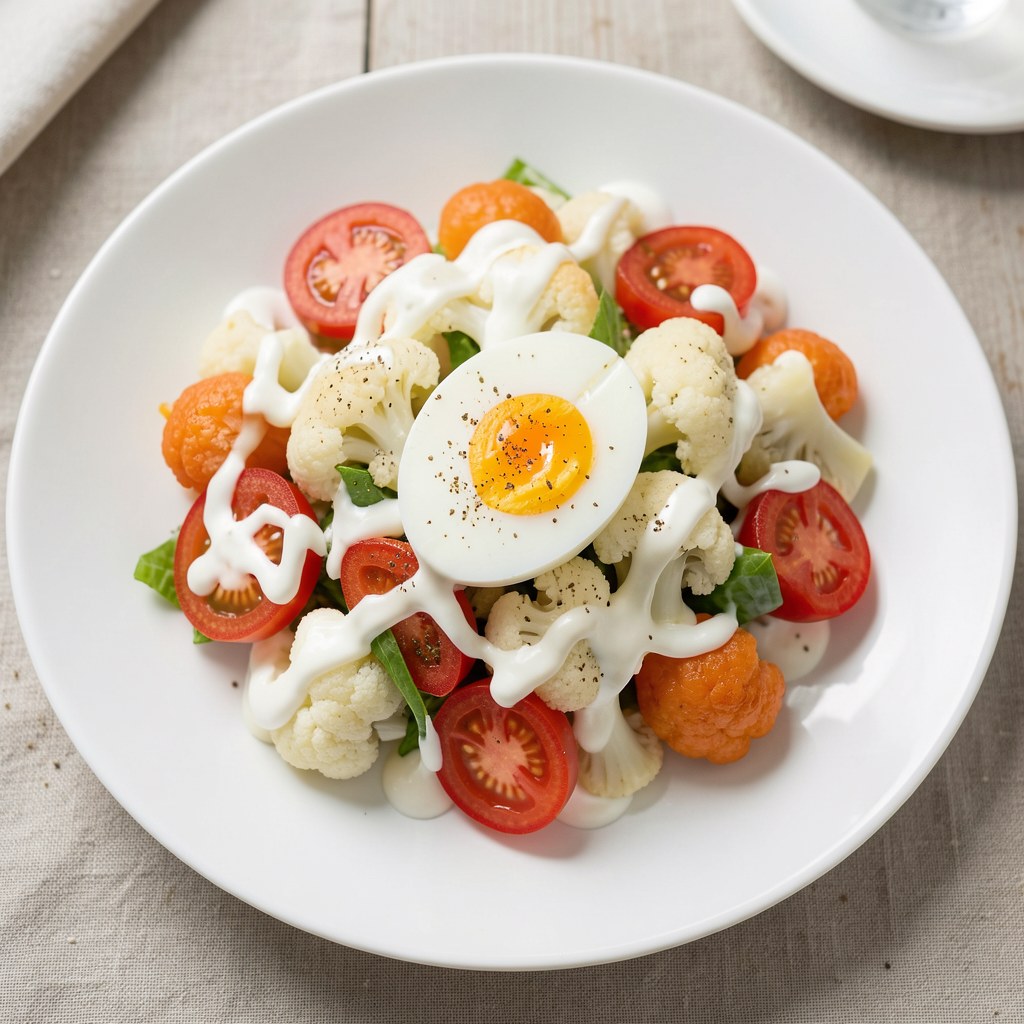 Sałatka z kalafiorem