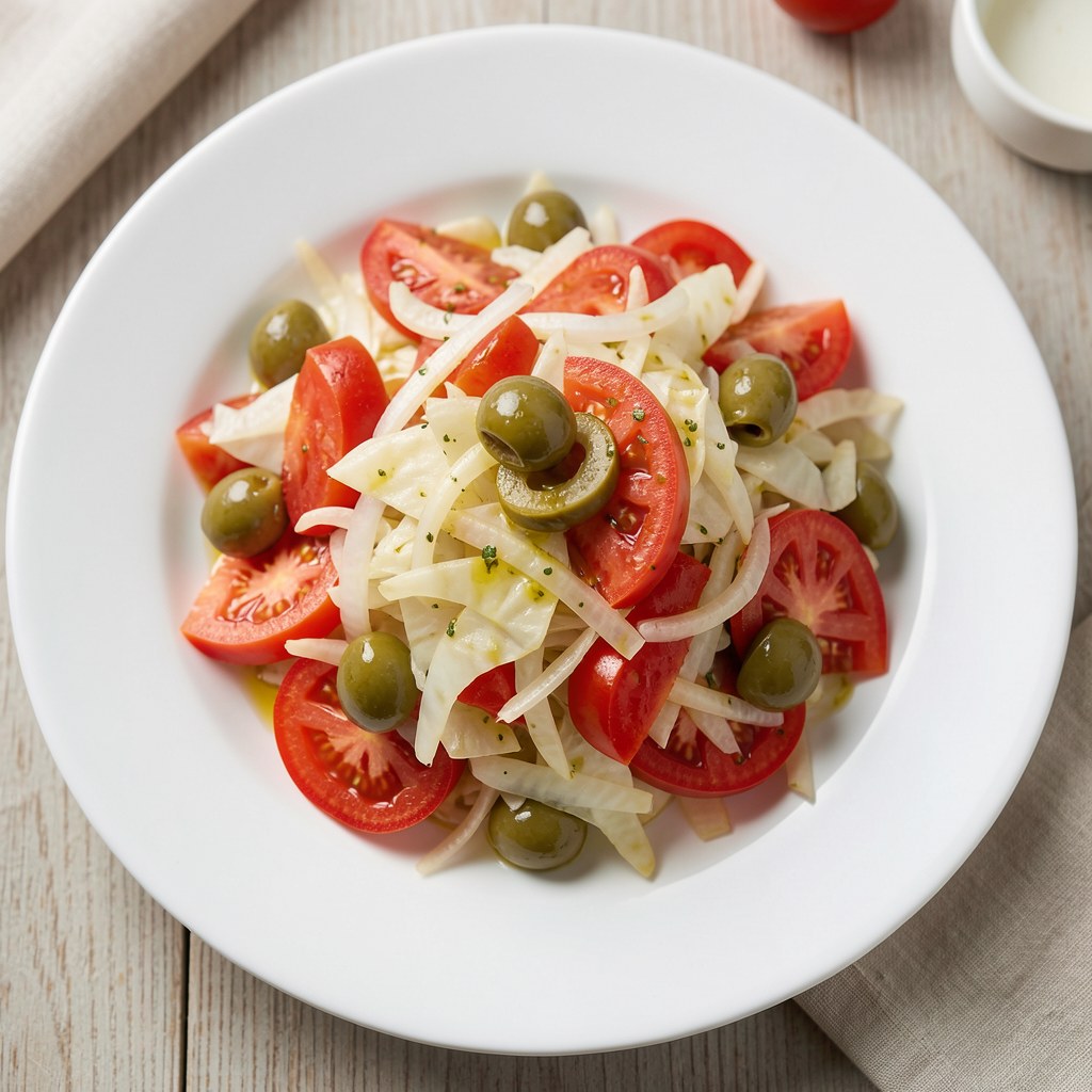 Surówka z pomidorami