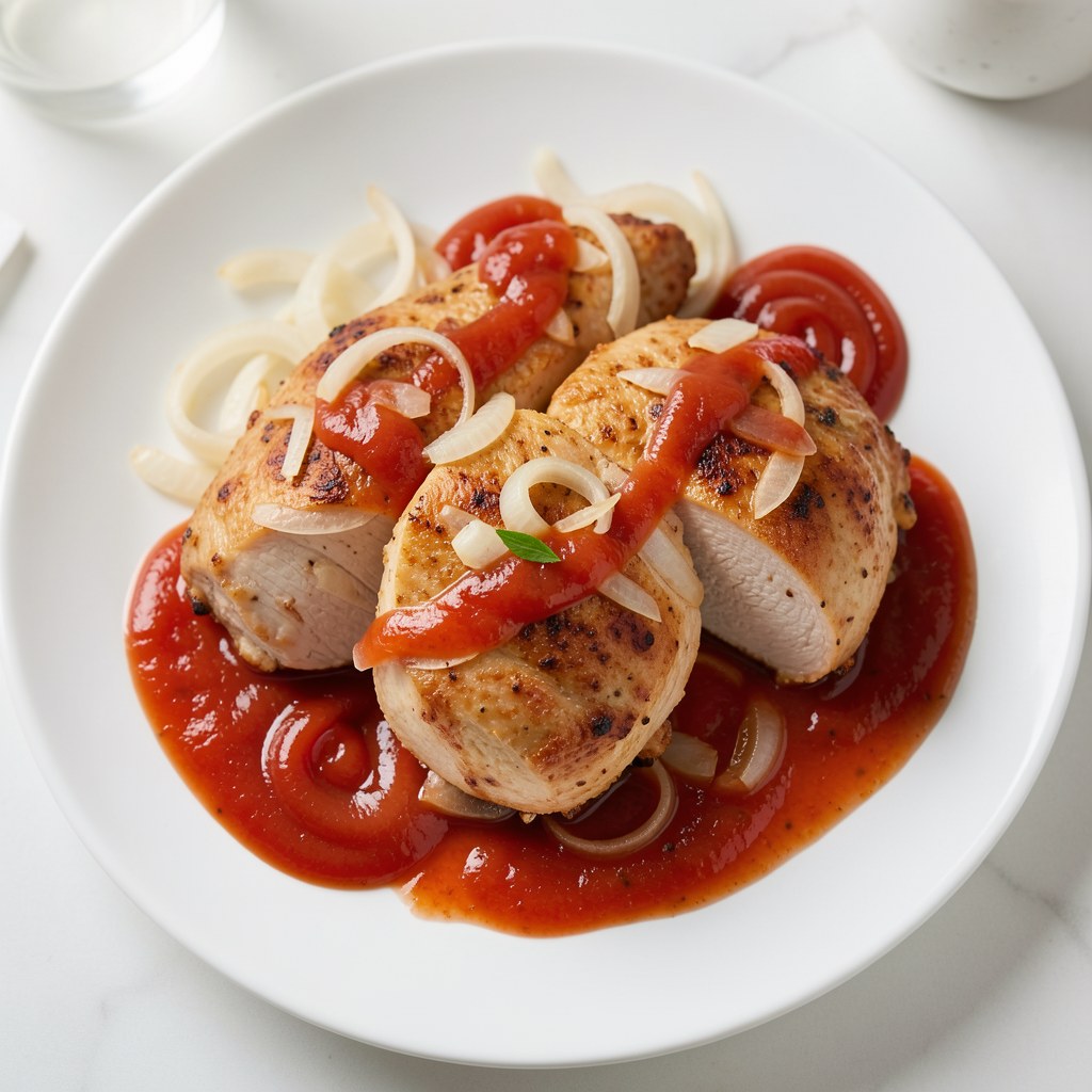 Pierś z kurczaka z żurawianą