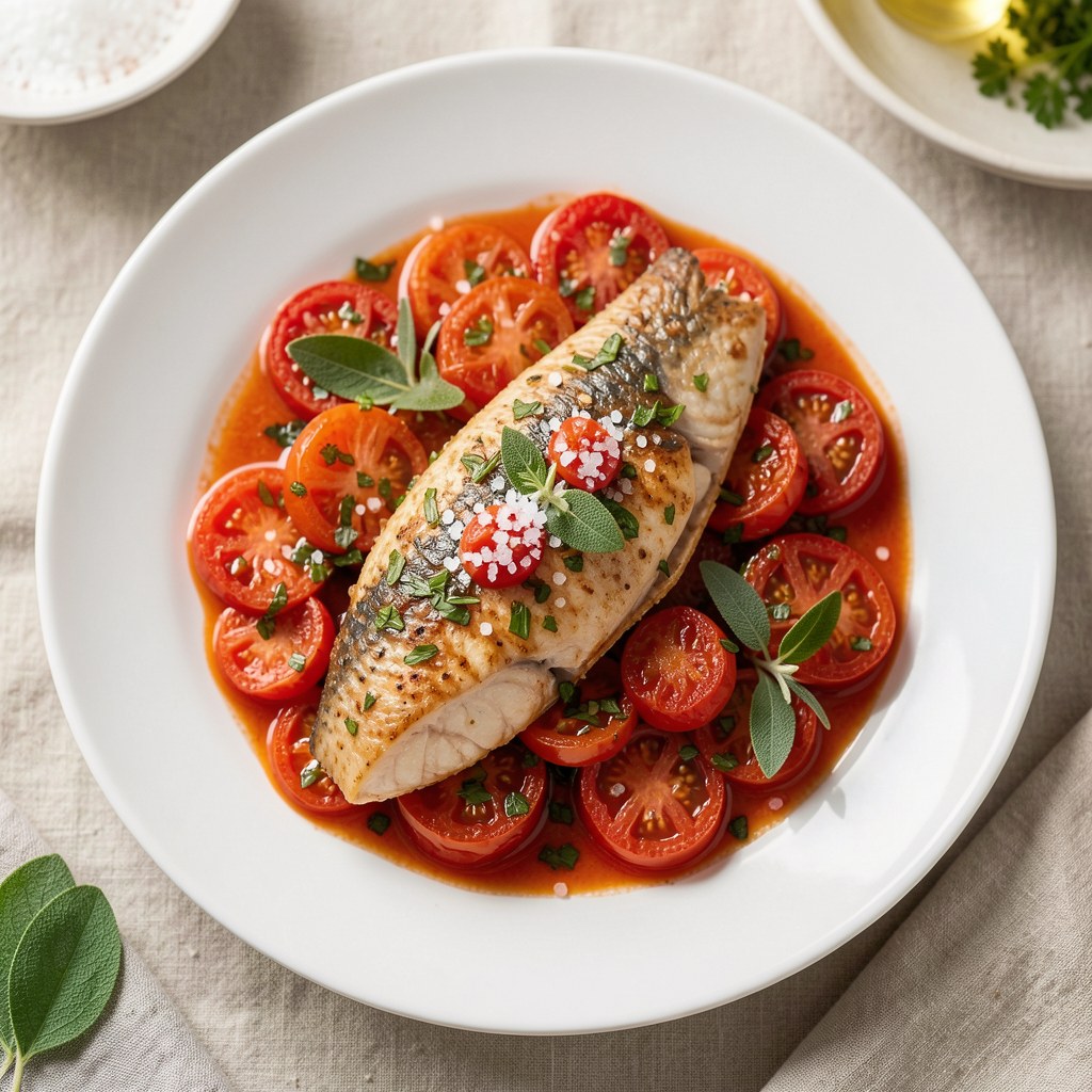 Ryba w pomidorach