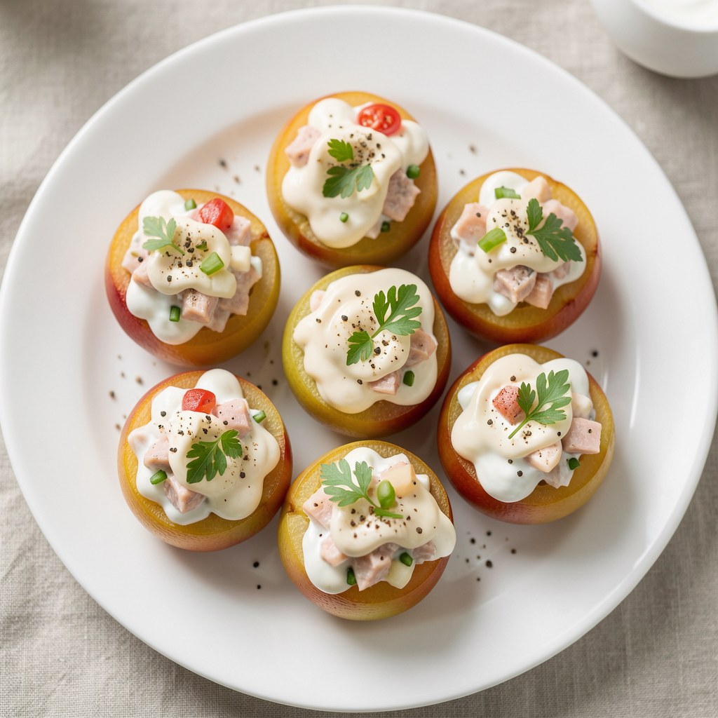 Nadziewane brzoskwinie