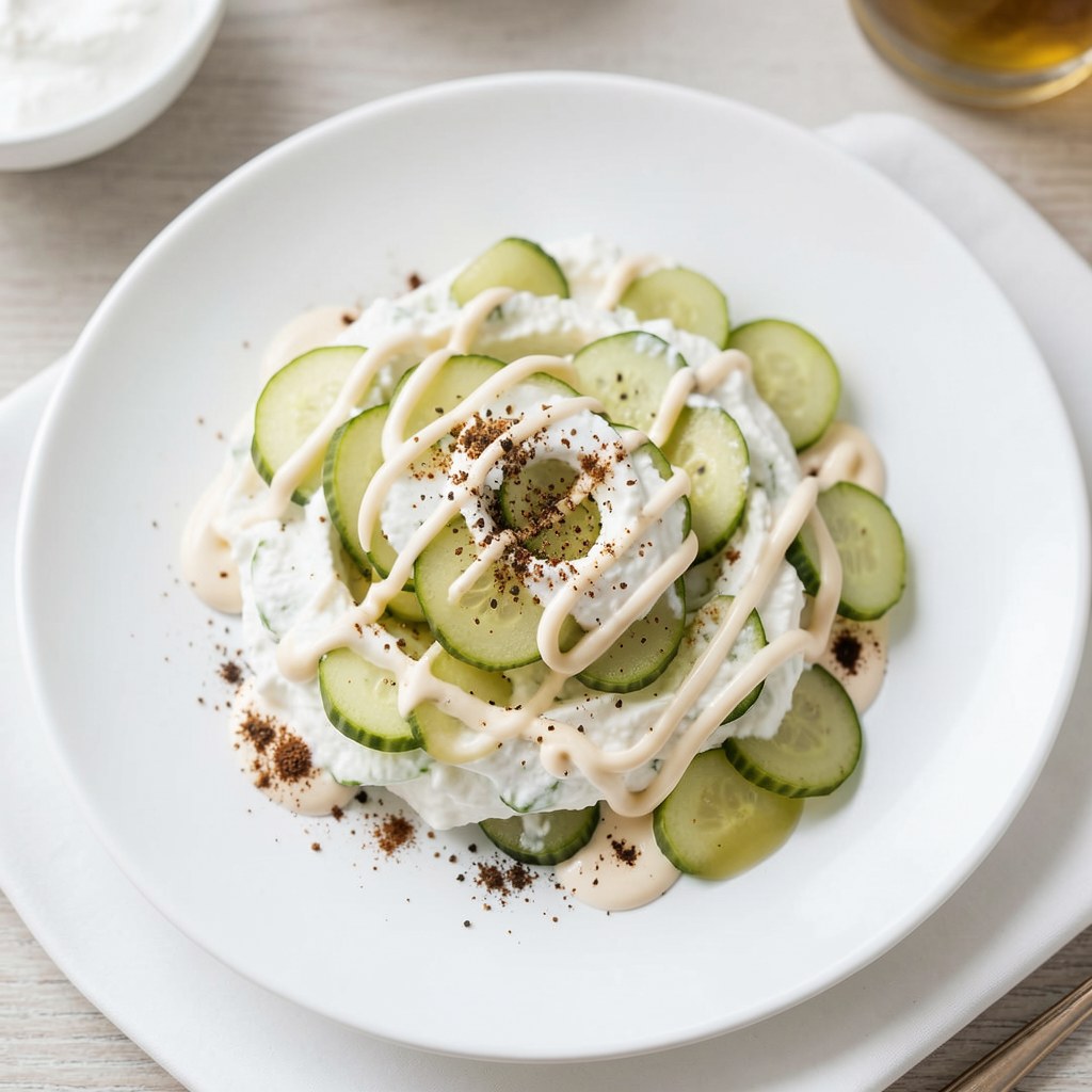 Dip z ogórków kiszonych