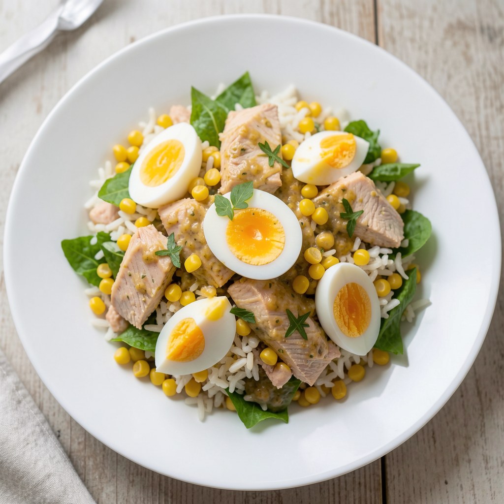 Sałatka z tuńczyka (5 minut)