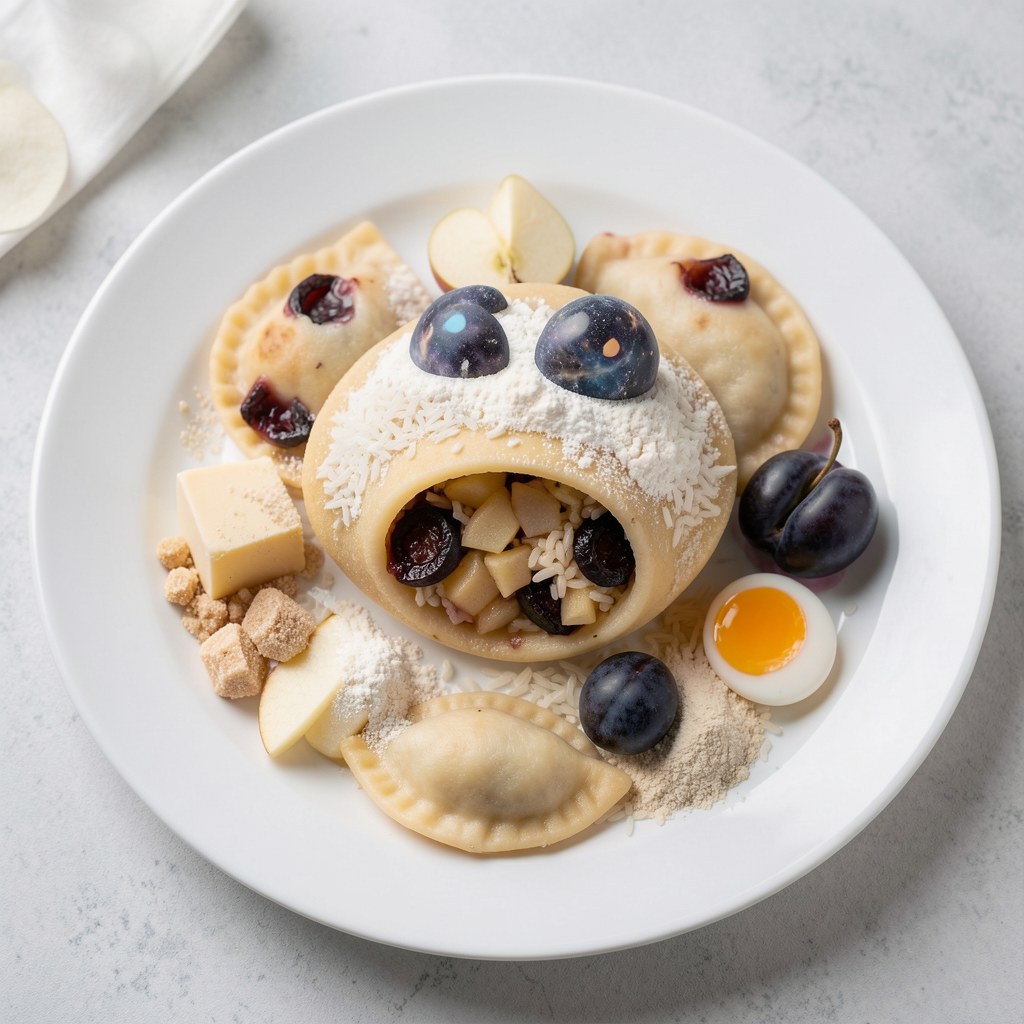 UFO - pierogi z nadzieniem owocowym