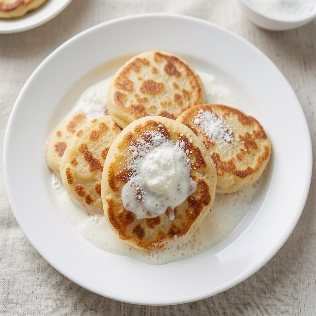 Racuszki na kwaśnym mleku