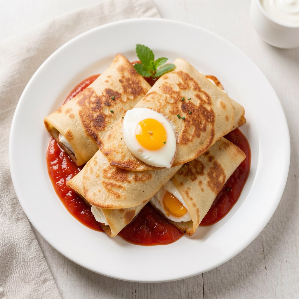 Parówki w cięście naleśnikowym