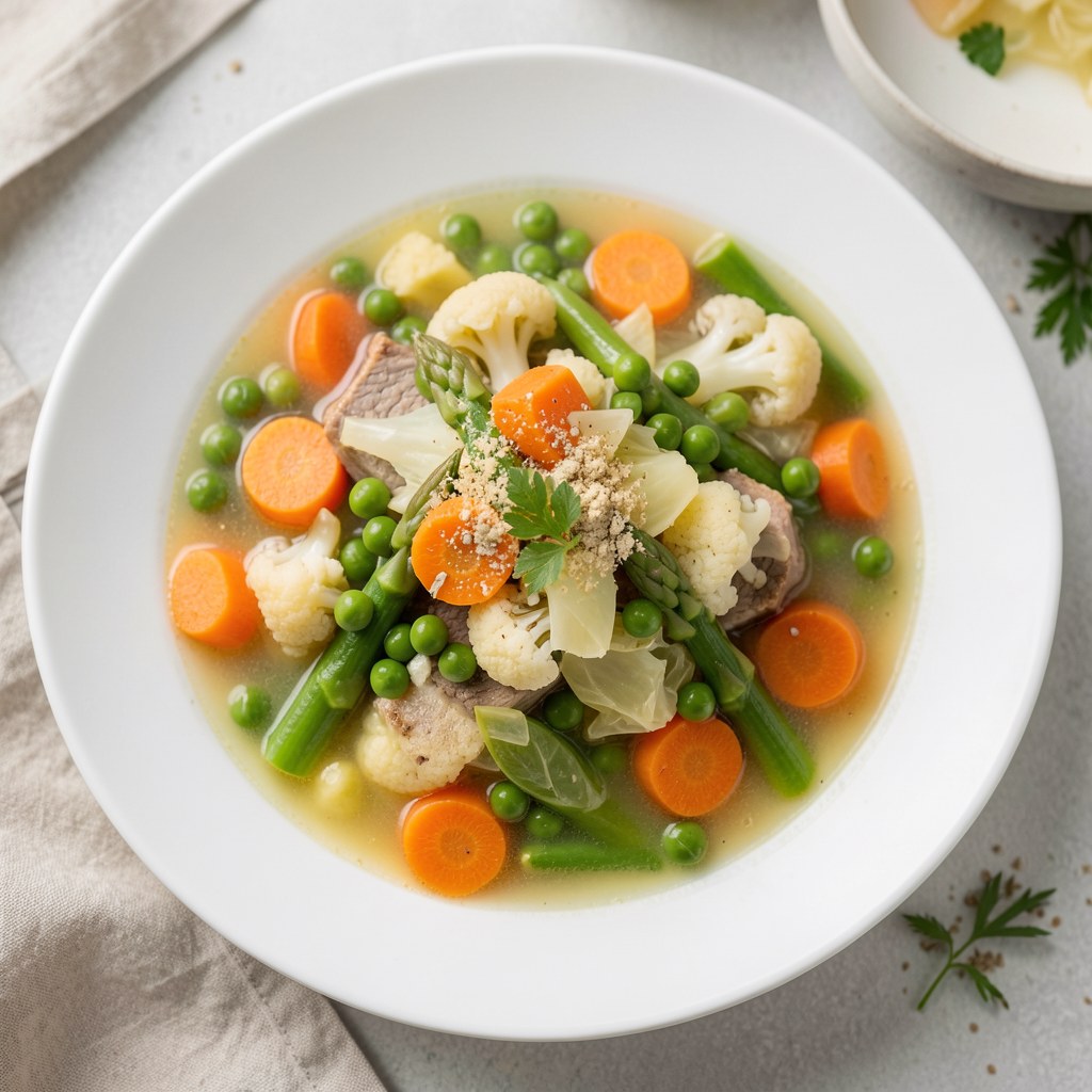 Zupa jarzynowa wiosenna