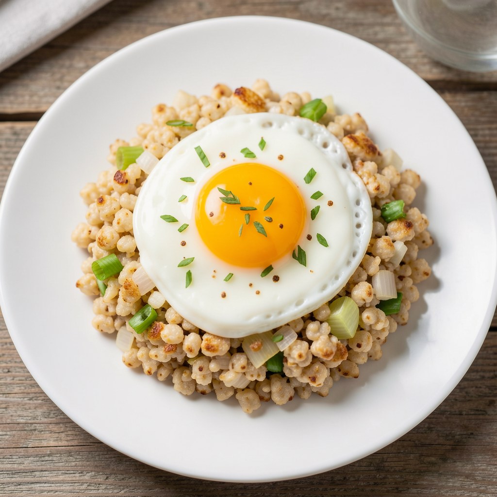 Kasza gryczana zapiekana