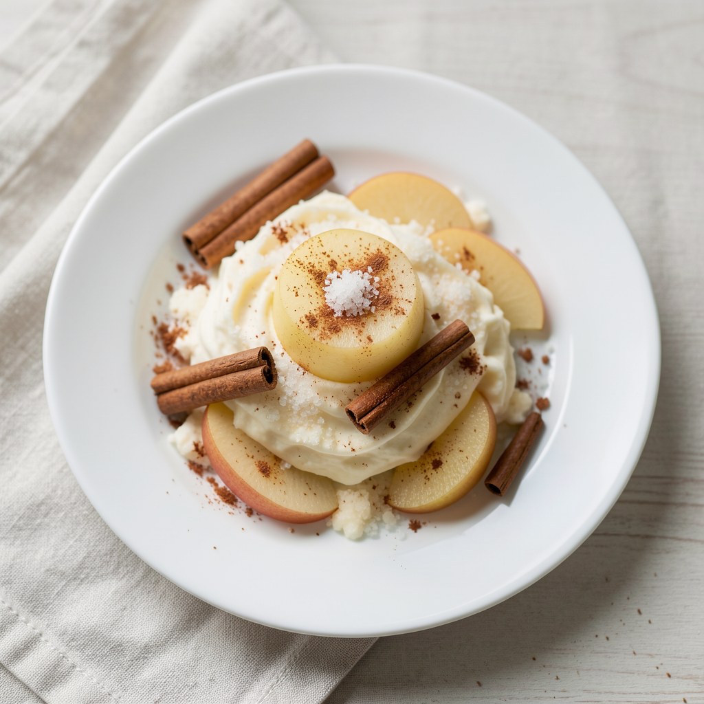 Maślanka z jabłuszkiem