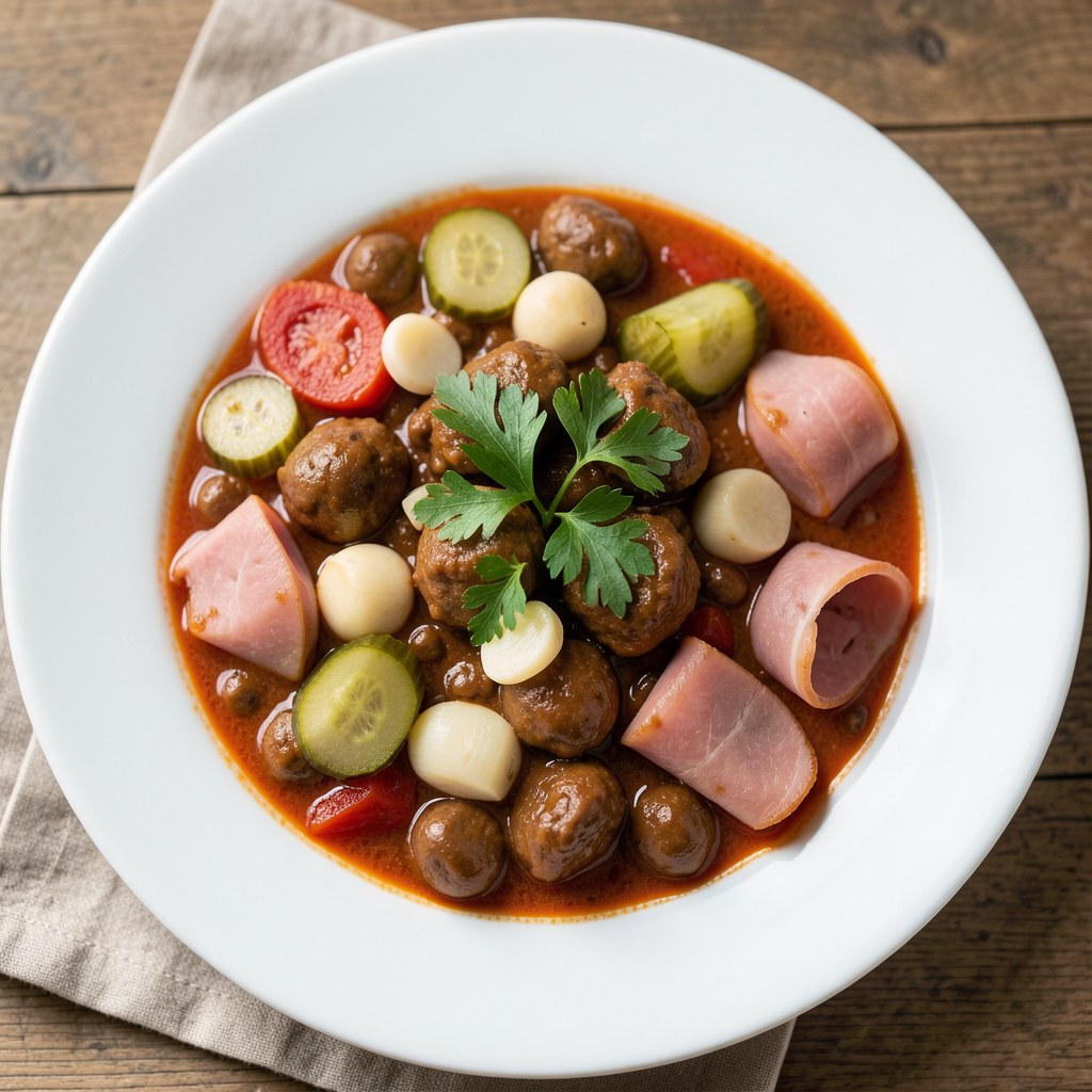 Wieprzowy gulasz a'la węgierski