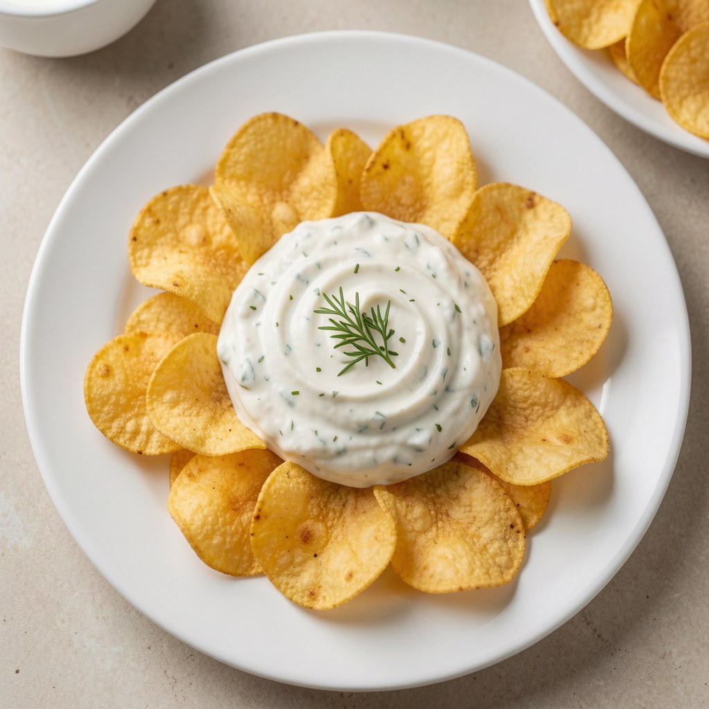 Dip czosnkowy do chipsów