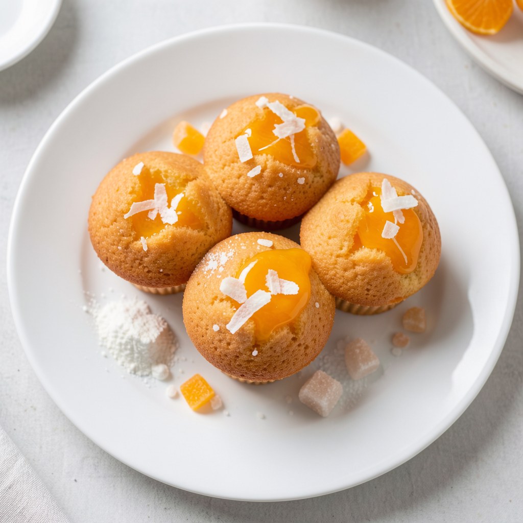 Mufinki pomarańczowe