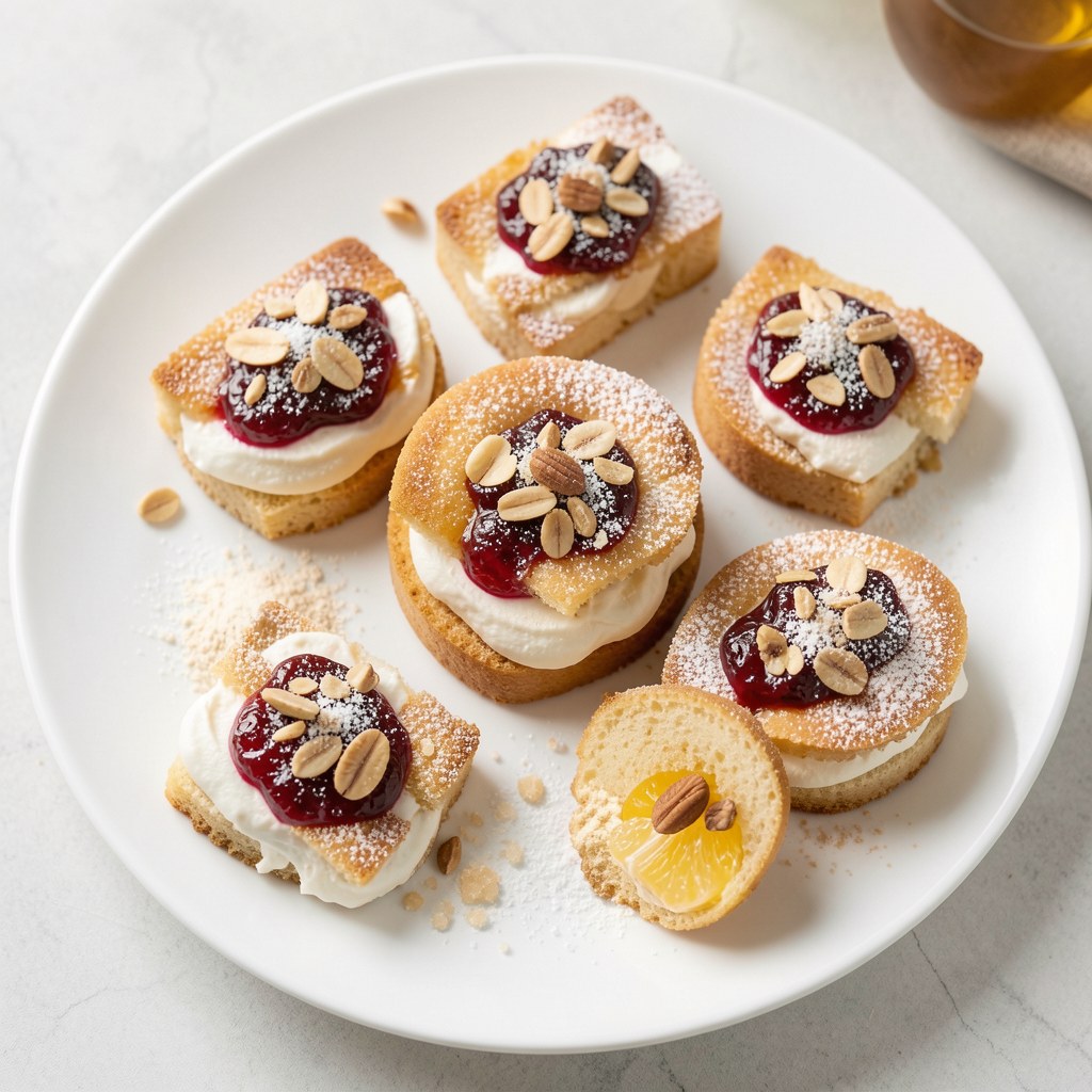 Ptysie z kremem karmelowo-morelowym