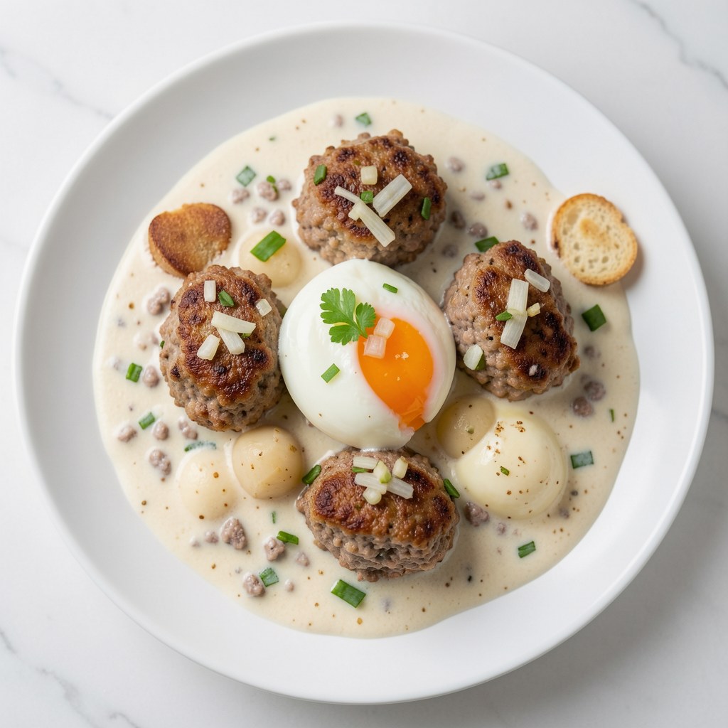 Pulpeciki w sosie koperkowym