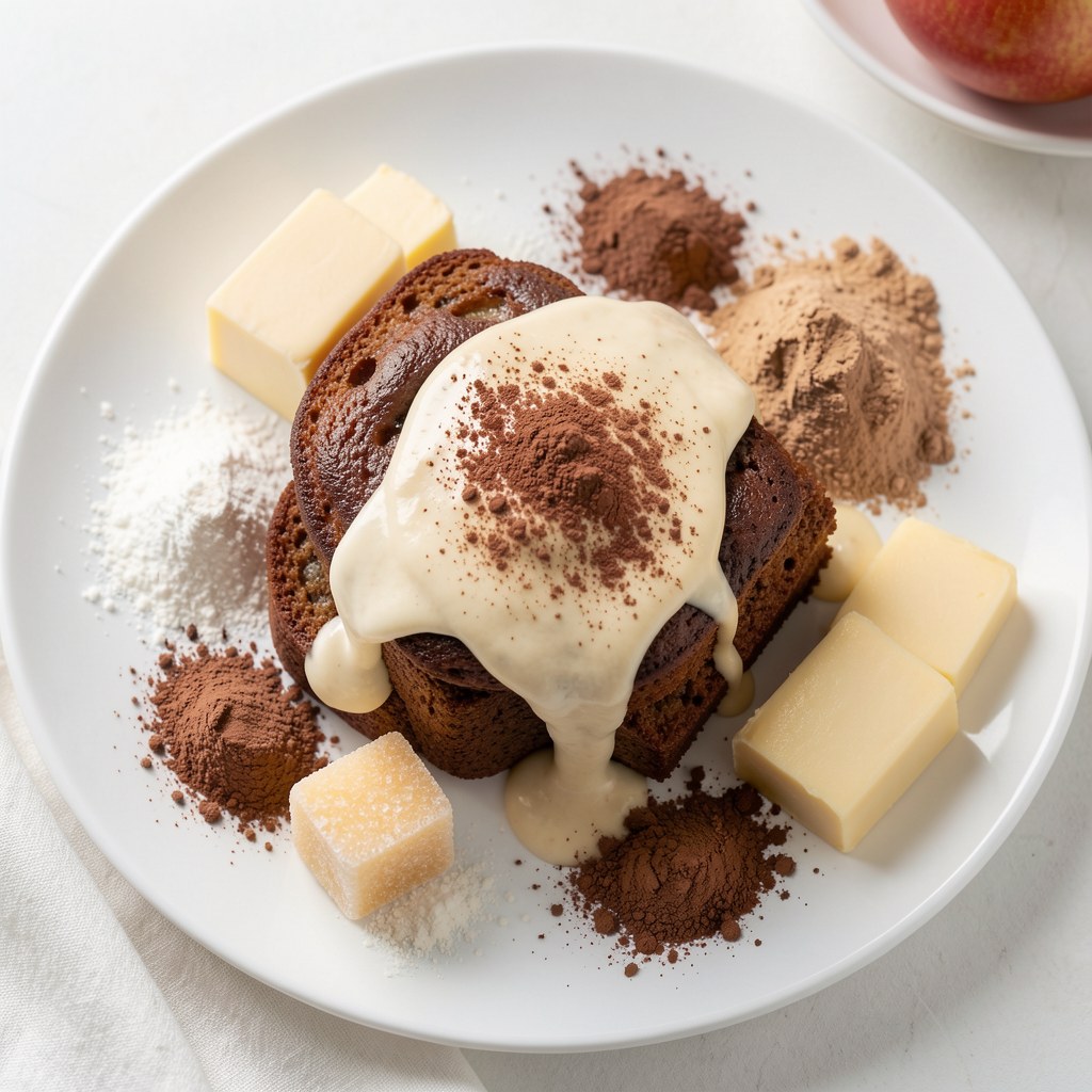 Jabłecznik z kremem