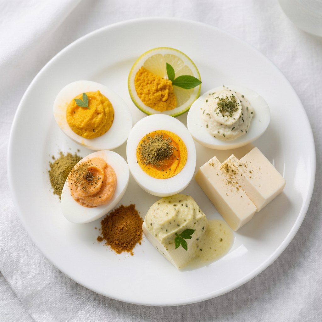Jajka z kolorowym nadzieniem
