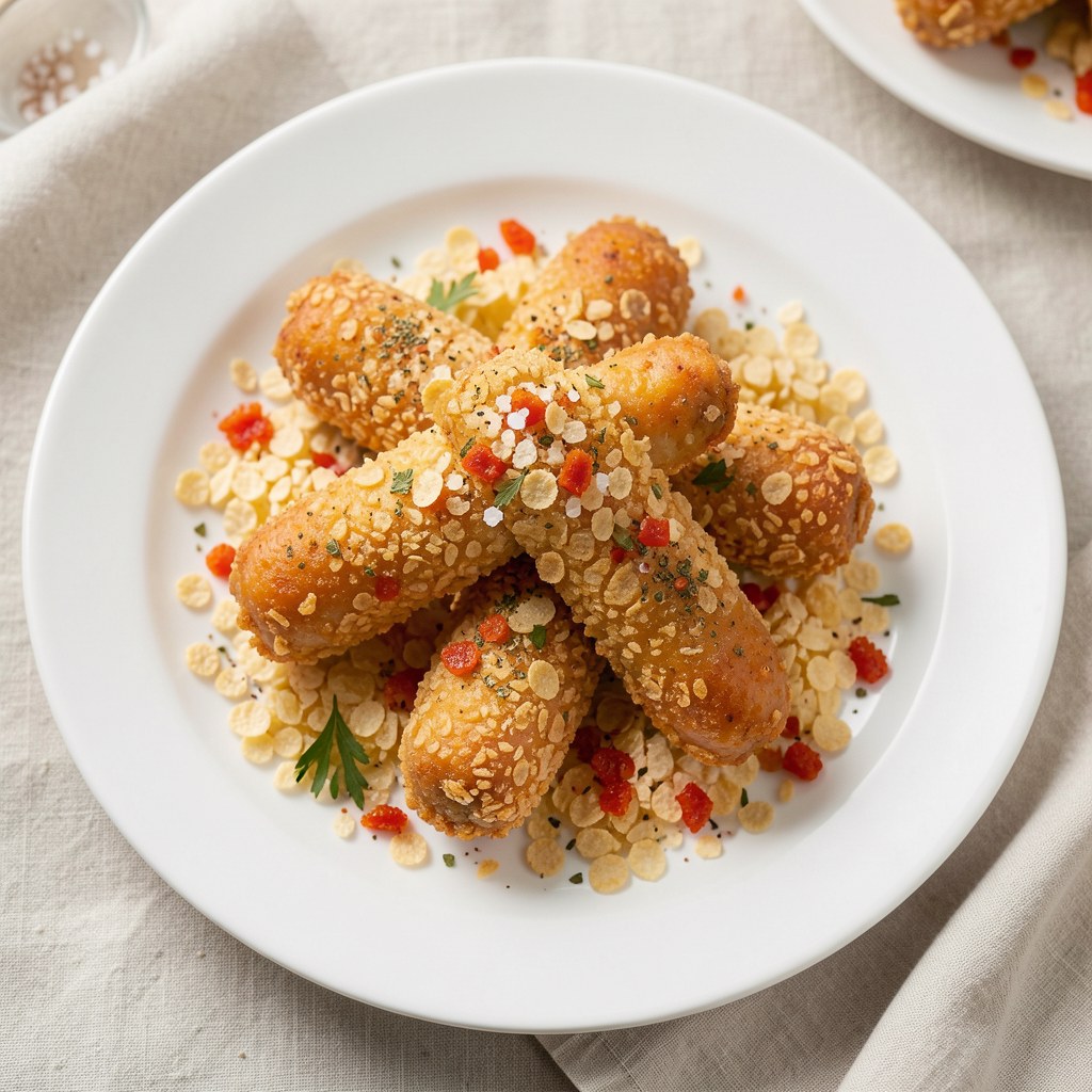 Chrupiące pałki z kurczaka