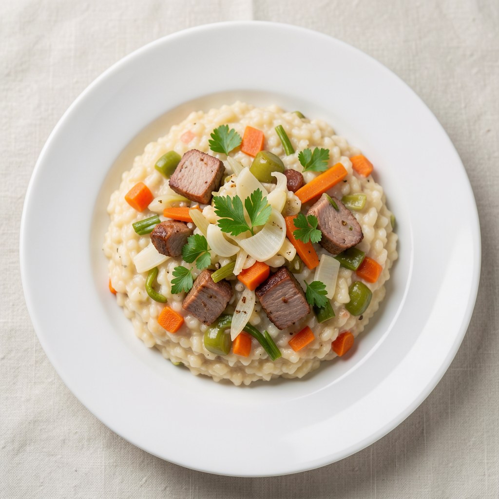 Risotto z pęczaku